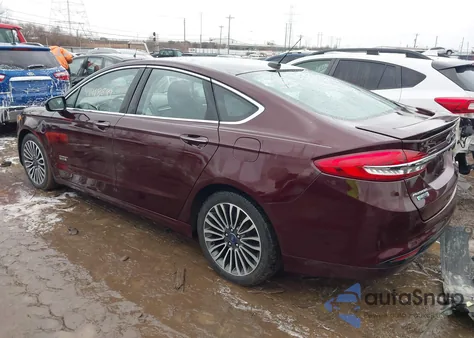 2017 Ford Fusion Energi Titanium from USA, damaged, VIN 3FA6P0SU0HR391139